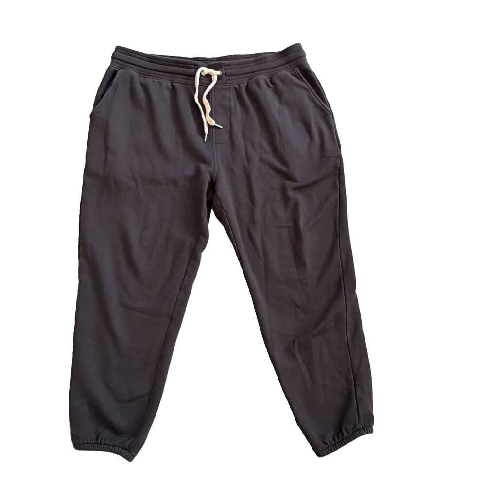 Outerknown Organic Cotton Men's Sweatpants Lounge Pants XL Brown